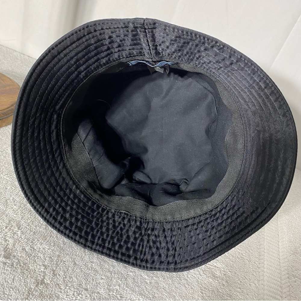 Prada Classic Black Re Nylon Bucket Hat M - Picture 8 of 13